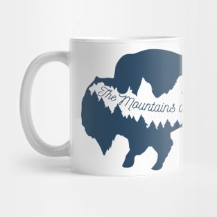 The Mountains Are Calling Mug